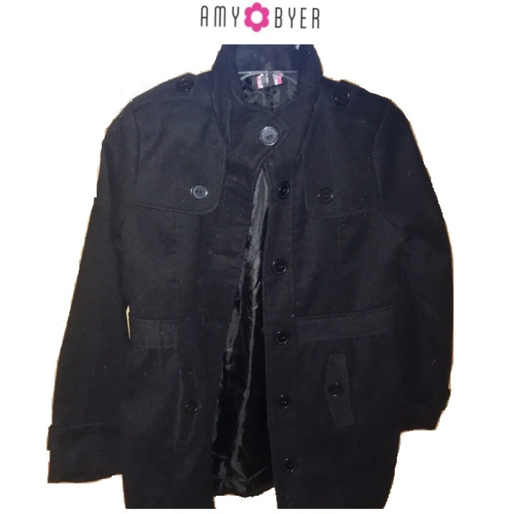 ⚜️ Like NEW: Amy Byer Girl's Pea Coat (SIZE 12/14)